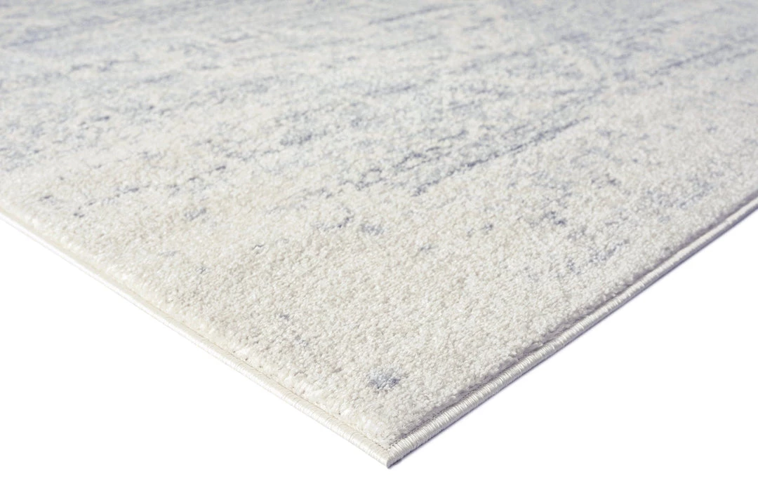 Miss Amara Andra Grey And Ivory Traditional Distressed Runner Rug All Rugs