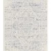 Miss Amara Andra Grey And Ivory Traditional Distressed Runner Rug All Rugs