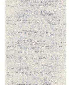 Miss Amara Andra Grey And Ivory Traditional Distressed Runner Rug All Rugs