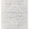 Miss Amara Andra Grey And Ivory Traditional Distressed Rug All Rugs