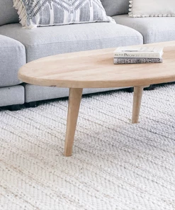 Miss Amara Isabella Marbled Ivory And Beige Braided Rug