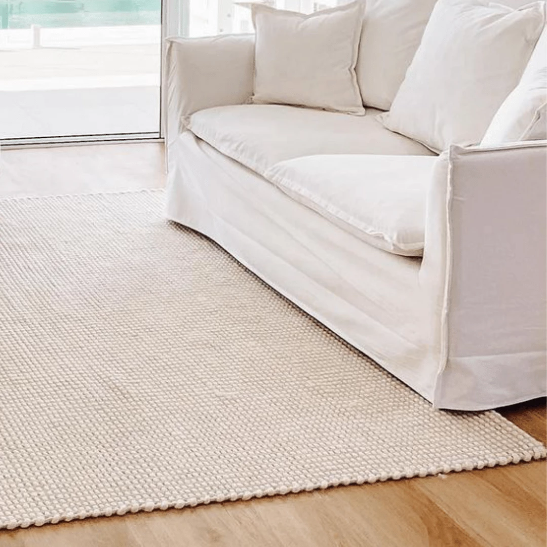 Miss Amara Pella Cream And Grey Textured Flatweave Rug All Rugs