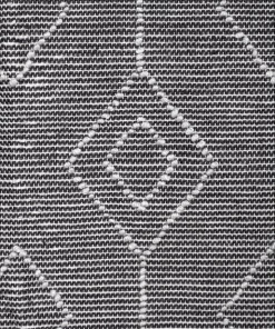 Miss Amara Mirabelle Black And Ivory Diamond Tribal Rug All Rugs