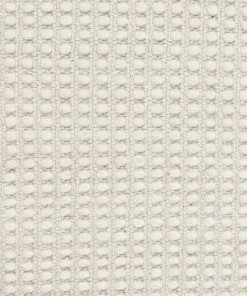 Miss Amara Larvic Off-White Felted Wool & Cotton Hand-Knotted Rug All Rugs