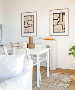 Miss Amara Abera Brown And Cream Tribal Jute Rug All Rugs