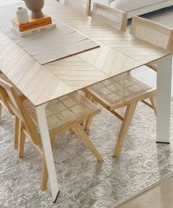 Miss Amara Adela Grey And Ivory Distressed Floral Rug