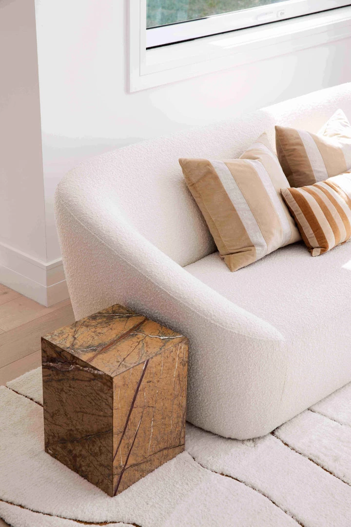 Miss Amara All Rugs Alayna Cream And Gold Tribal Shag Rug