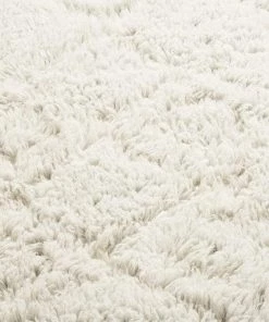 Miss Amara Alina Diamond Pattern Berber Wool Shag Rug All Rugs