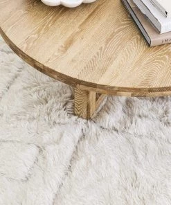 Miss Amara Alina Diamond Pattern Berber Wool Shag Rug All Rugs