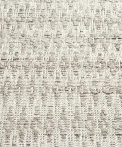 Miss Amara Alva Taupe & Ivory Flatweave Indoor Outdoor Rug