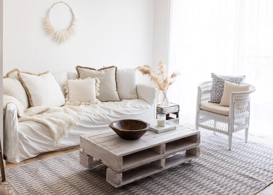 Miss Amara Alva Taupe & Ivory Flatweave Indoor Outdoor Rug