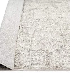 Miss Amara Amada Grey Ivory And Cream Traditional Floral Rug