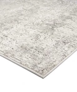Miss Amara Amada Grey Ivory And Cream Traditional Floral Rug