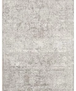 Miss Amara Amada Grey Ivory And Cream Traditional Floral Rug