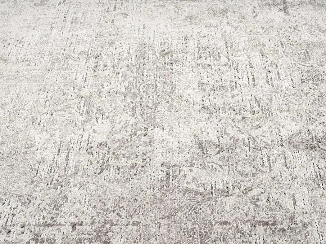 Miss Amara Amada Grey Ivory And Cream Traditional Floral Rug