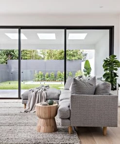 Miss Amara All Rugs Amalie Marbled Grey Braided And Looped Rug