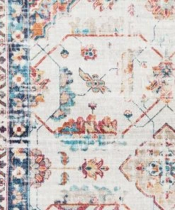 Miss Amara Amanda Multicolour Distressed Transitional Rug