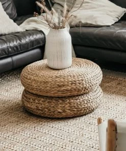 Miss Amara All Rugs Amare Natural Braided Jute Rug