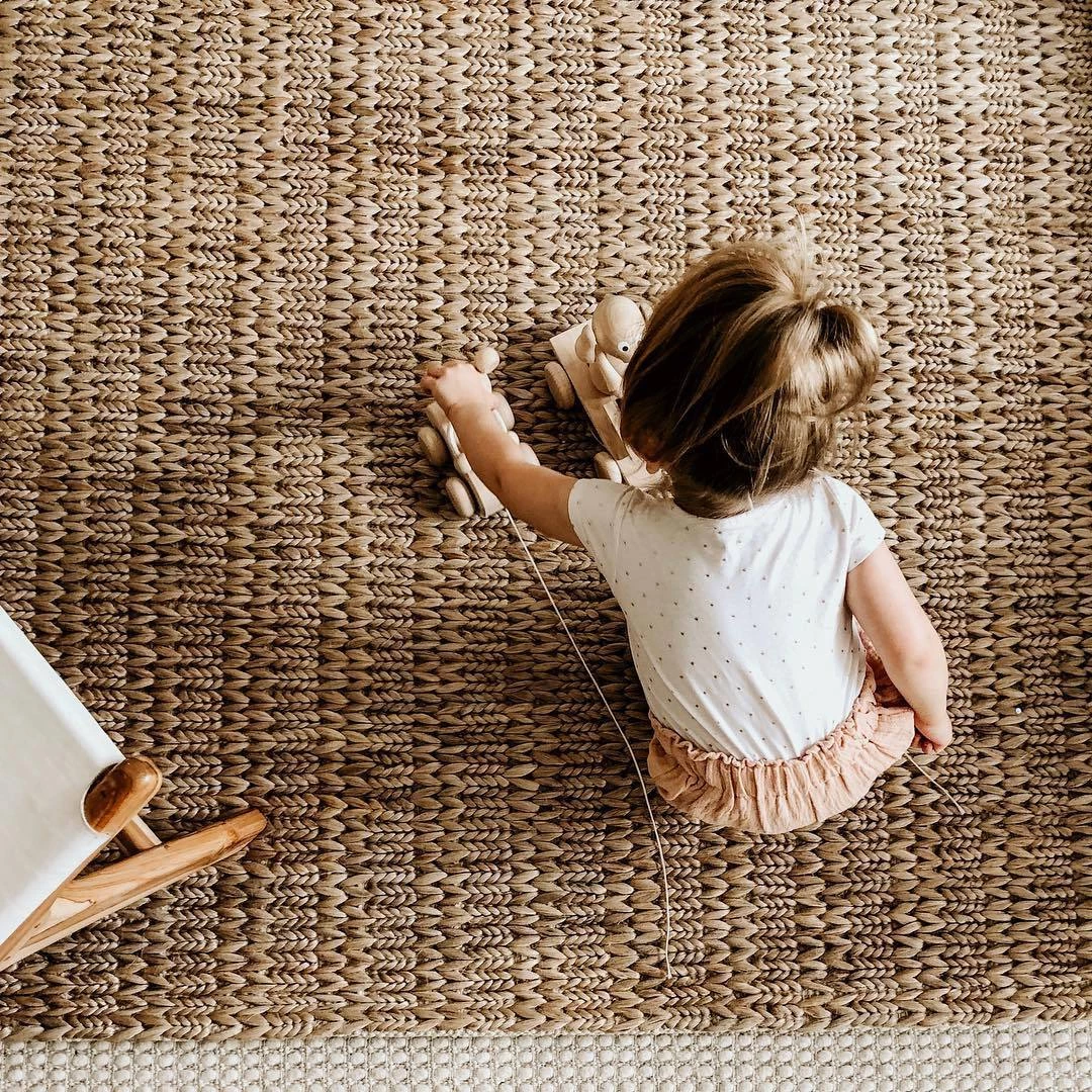 Miss Amara All Rugs Amare Natural Braided Jute Rug