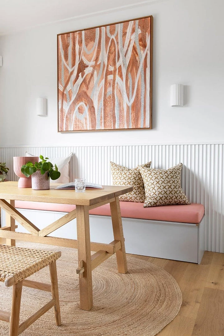 Miss Amara Amber Natural Braided Oval Jute Rug