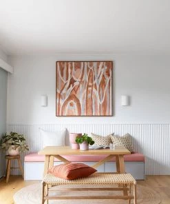 Miss Amara Amber Natural Braided Oval Jute Rug