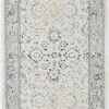 Miss Amara Anine Cream And Grey Multi-Colour Traditional Floral Runner Rug