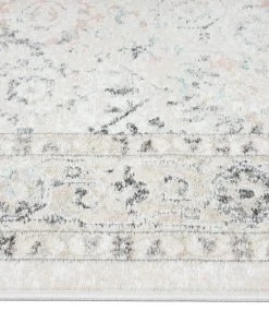 Miss Amara Anine Cream And Grey Multi-Colour Traditional Floral Rug All Rugs