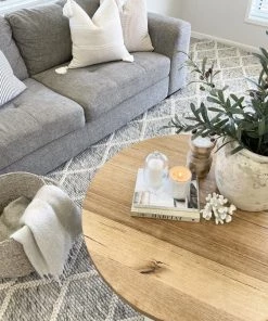 Miss Amara Anja Grey And Ivory Lattice Wool Rug All Rugs