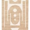 Miss Amara All Rugs Aranda Brown And Cream Modern Geometric Jute Rug