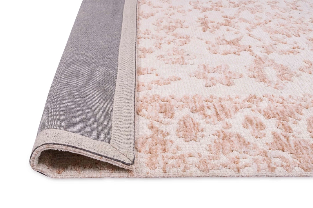Miss Amara Aria Pink And Ivory Floral Transitional Rug All Rugs