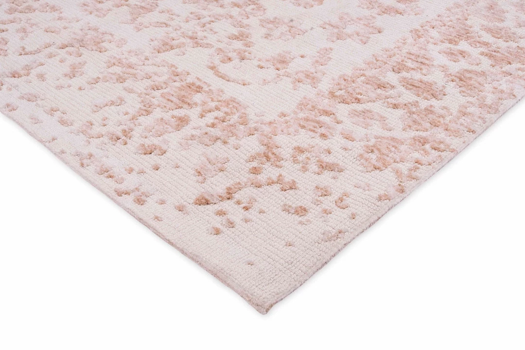 Miss Amara Aria Pink And Ivory Floral Transitional Rug All Rugs
