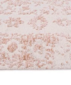 Miss Amara Aria Pink And Ivory Floral Transitional Rug All Rugs