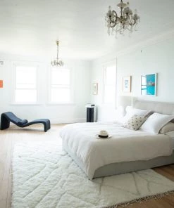 Miss Amara Ashanti Tribal Pattern Berber Wool Shag Rug All Rugs