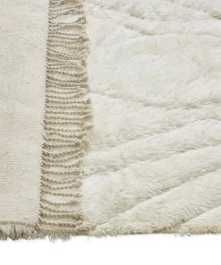 Miss Amara Ashanti Tribal Pattern Berber Wool Shag Rug All Rugs