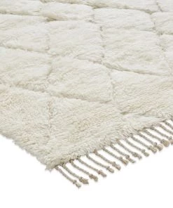 Miss Amara Ashanti Tribal Pattern Berber Wool Shag Rug All Rugs