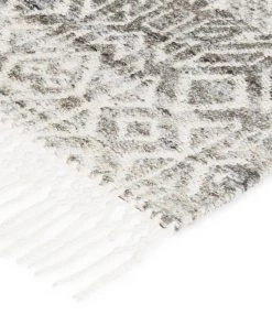 Miss Amara All Rugs Aviva Brown And Ivory Transitional Tribal Rug