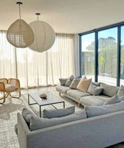 Miss Amara All Rugs Aviva Brown And Ivory Transitional Tribal Rug