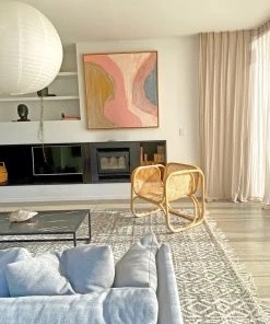 Miss Amara All Rugs Aviva Brown And Ivory Transitional Tribal Rug