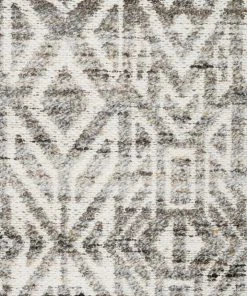 Miss Amara All Rugs Aviva Brown And Ivory Transitional Tribal Rug