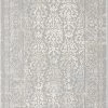 Miss Amara All Rugs Aylin Cream Ivory And Grey Traditional Floral Runner Rug