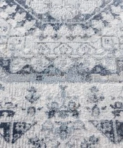 Miss Amara All Rugs Aymeli Blue And Beige Medallion Rug