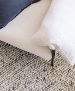 Miss Amara All Rugs Azizah Marble Grey Looped Wool Rug