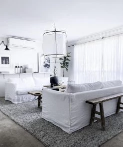 Miss Amara All Rugs Azizah Marble Grey Looped Wool Rug