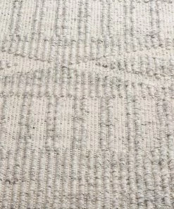 Miss Amara Bahati Marbled Grey Tribal Flatweave Rug All Rugs