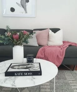 Miss Amara Bahati Marbled Grey Tribal Flatweave Rug All Rugs