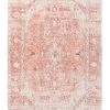 Miss Amara Beatrice Peach Transitional Washable Rug