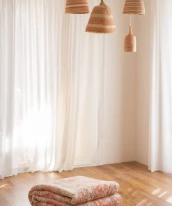 Miss Amara Beatrice Peach Transitional Washable Rug