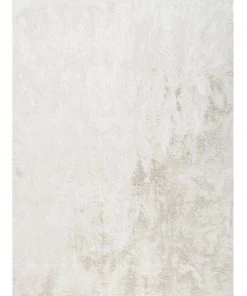 Miss Amara Becca Cream Shag Rug All Rugs