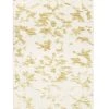 Miss Amara Belle Mustard And Ivory Floral Transitional Runner Rug