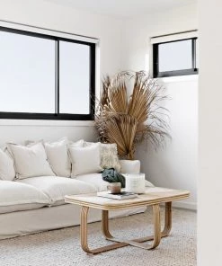 Miss Amara Bianca Natural Tan Braided Wool Rug All Rugs